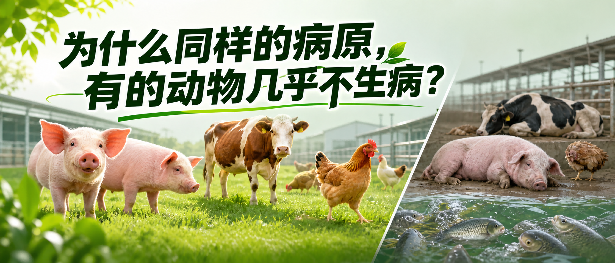为什么同样的病原，有的动物几乎不生病？