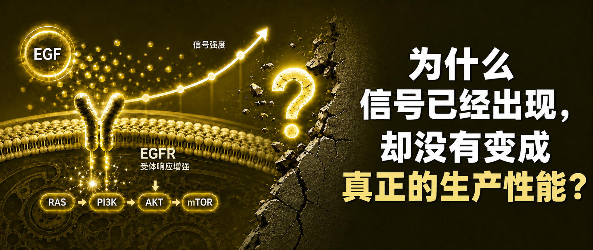 受体已经响应，为什么雏鸡却没有长得更好？
